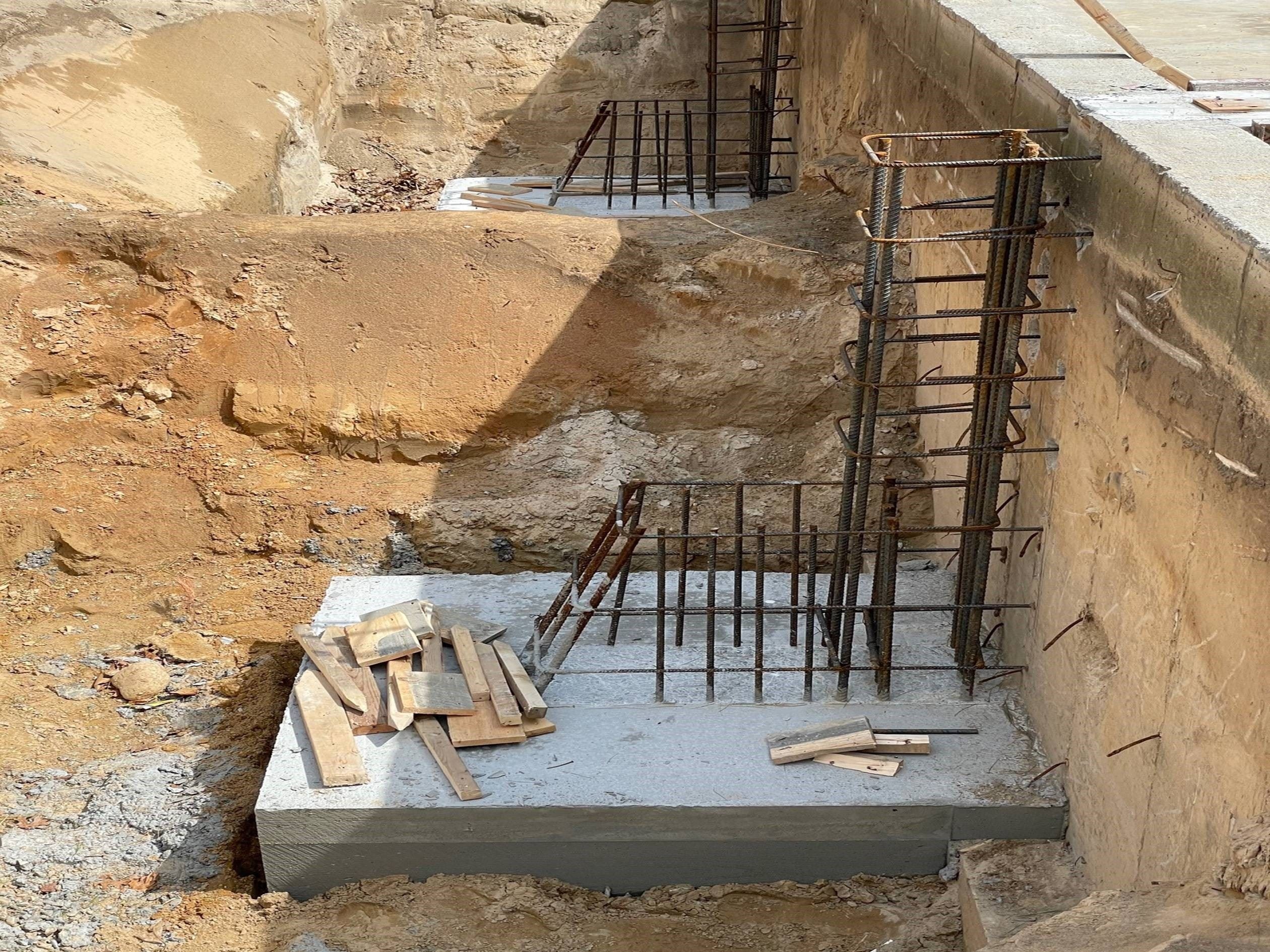 Pilaster Construction